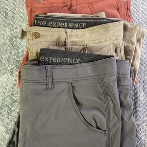 PrAna Pants Zion2 Stretch Cargo Hiking Outdoor Nylon Stretch Lot of 3 32L All - Picture 1 of 12